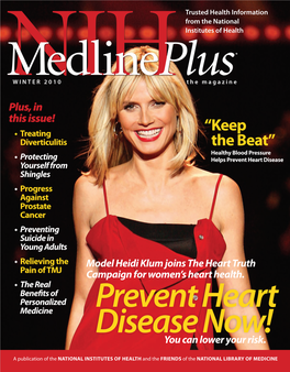 NIH Medlineplus Magazine Winter 2010