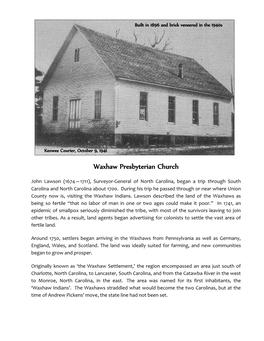 Waxhaw Presbyterian Church