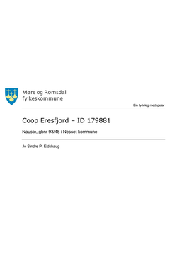 Coop Eresfjord – ID 179881