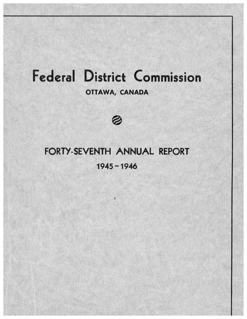 Annual Report, 1945–1946