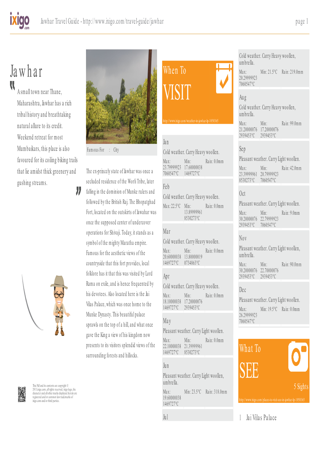 Jawhar Travel Guide - Page 1