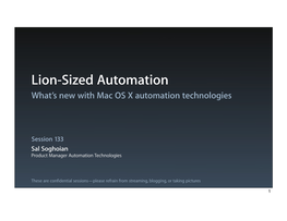 133 Lion-Sized Automation V4 DDF