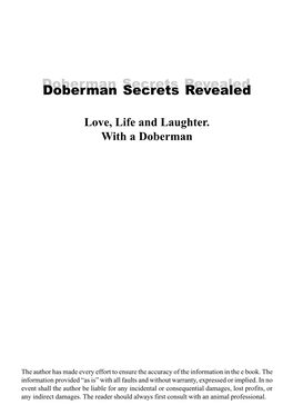 Dobdrman Secrets
