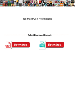 Ios Mail Push Notifications