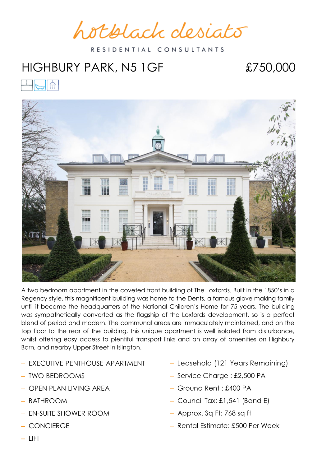 £750,000 Highbury Park, N5