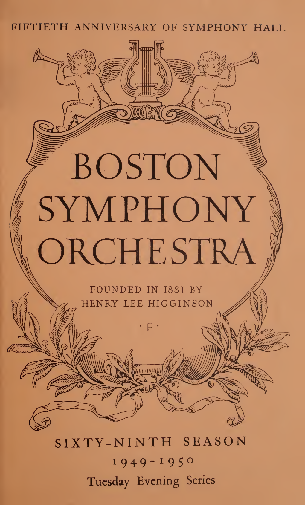 Boston Symphony Orchestra Concert Programs, Season 69, 1949