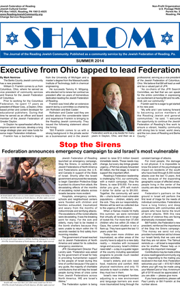 Executive from Ohio Tapped to Lead Federation