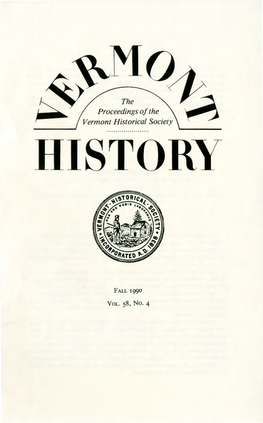 Vermonters and the Lower Canadian Rebellions of 1837-1838*