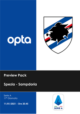 2020-21-Spezia-Sampdoria Match Program