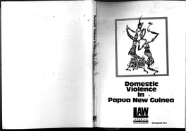 Domestic Violence in Papua New Guinea