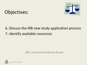 IRB New Study Application Process 7