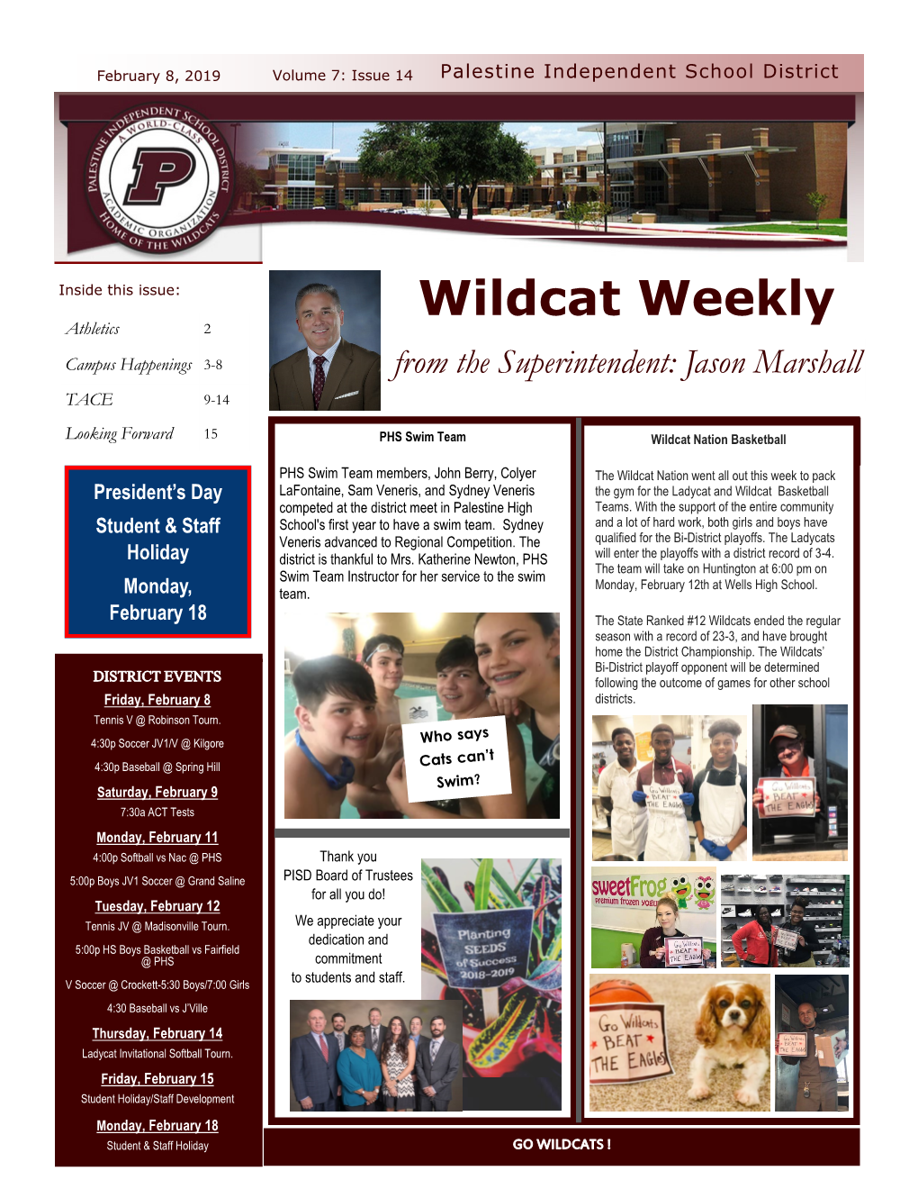 Issue 14 Palestine Independent School District