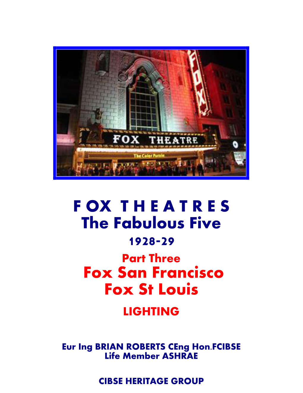 Fox San Francisco & St Louis