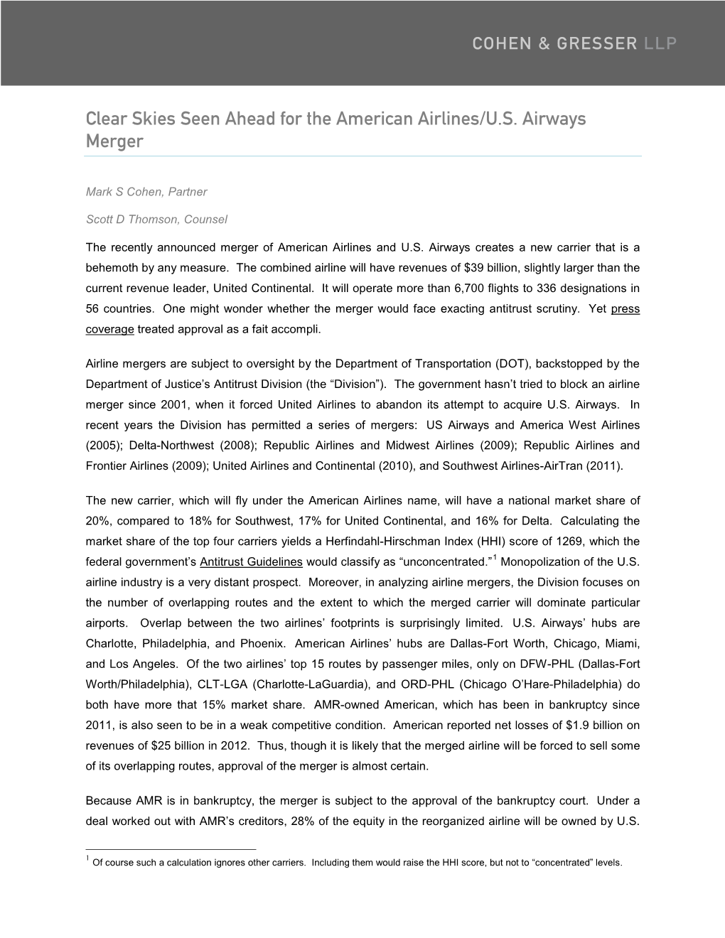 2 21 13 SDT MSC AA-US Airways Blurb.DOCX