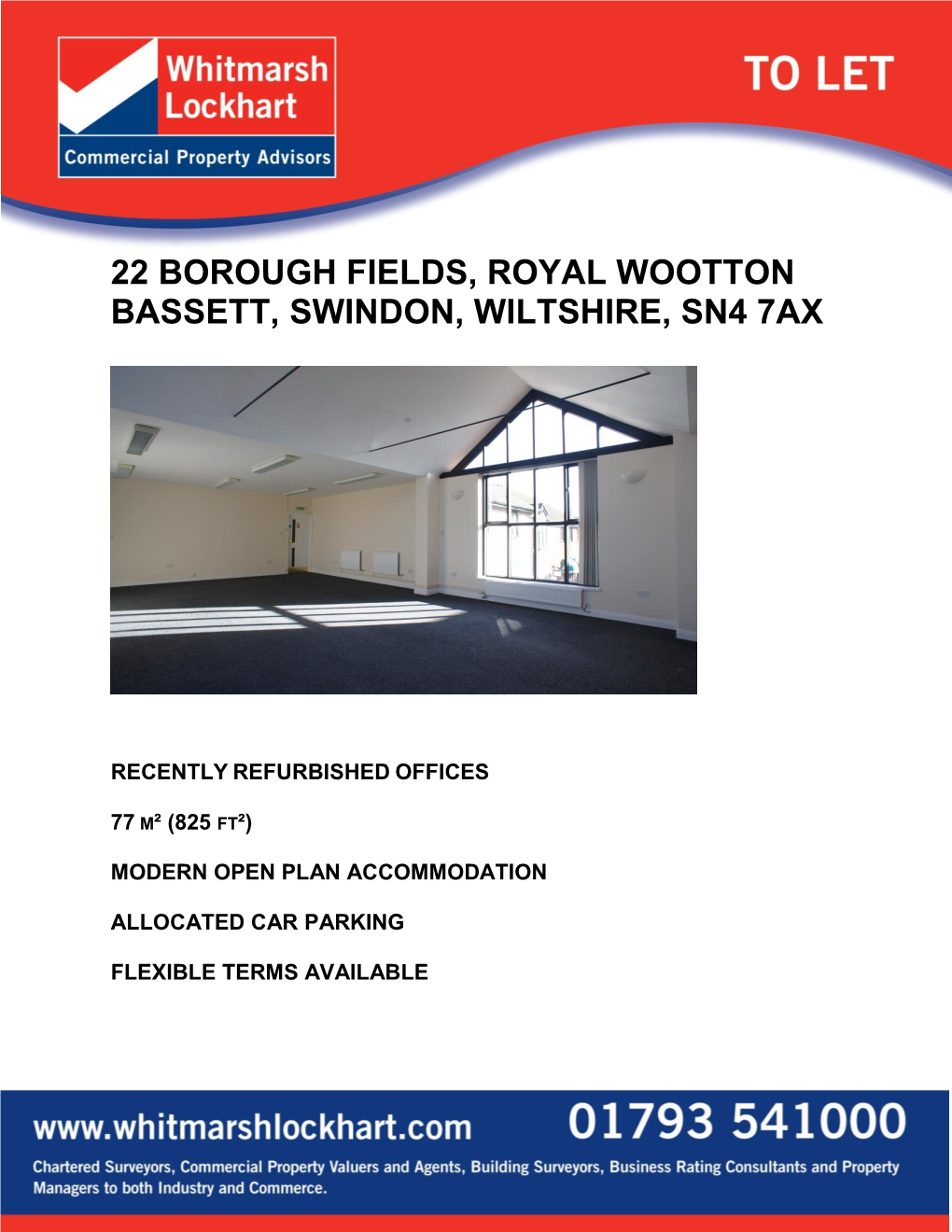 22 Borough Fields, Royal Wootton Bassett, Swindon, Wiltshire, Sn4 7Ax