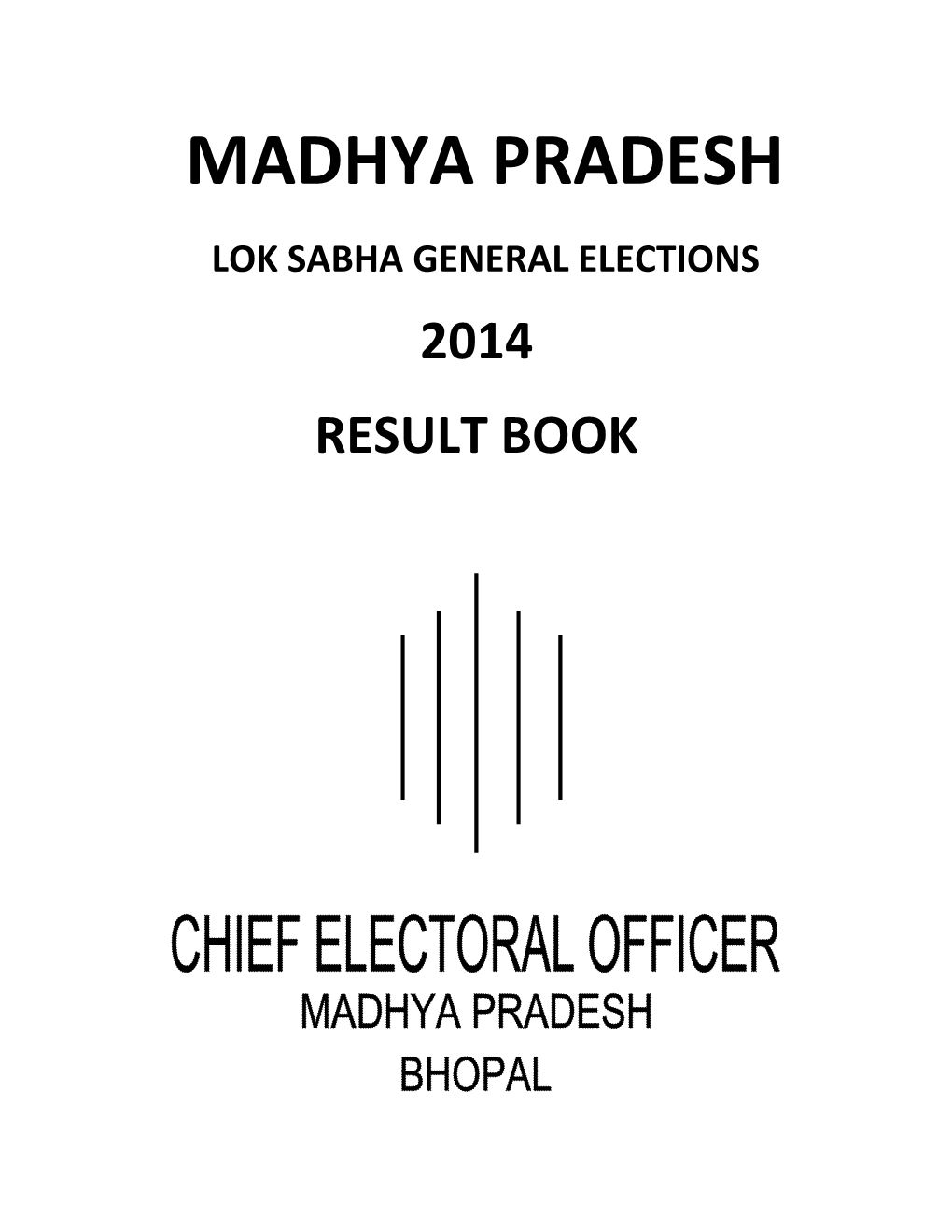 Result Book for Lok Sabha Elections