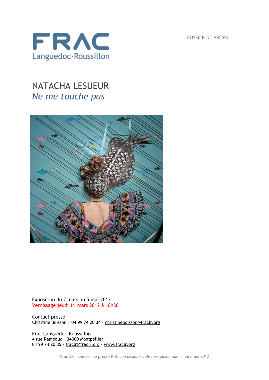 NATACHA LESUEUR Ne Me Touche Pas