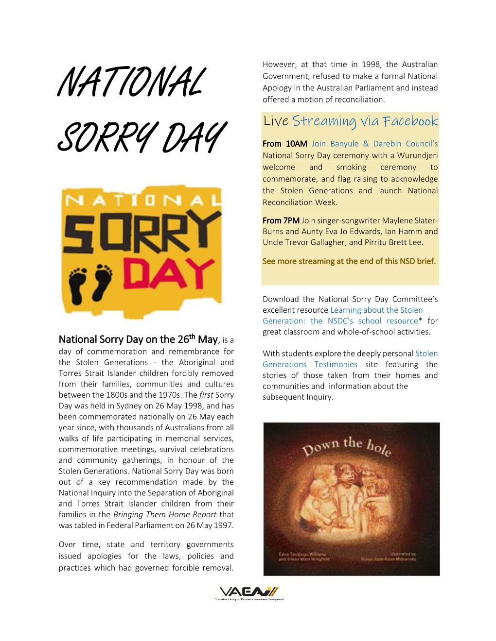 National Sorry
