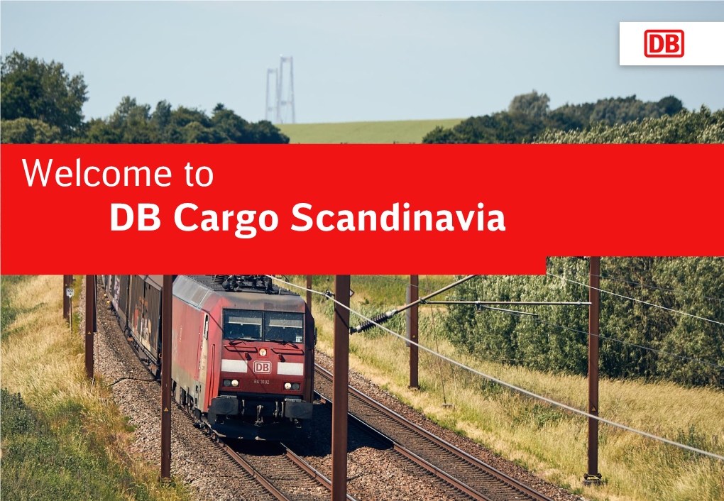 DB Cargo Scandinavia DB Cargo Scandinavia in Figures 2019