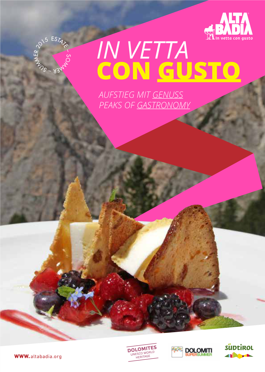 In Vetta Con Gusto Aufstieg Mit Genuss Peaks of Gastronomy