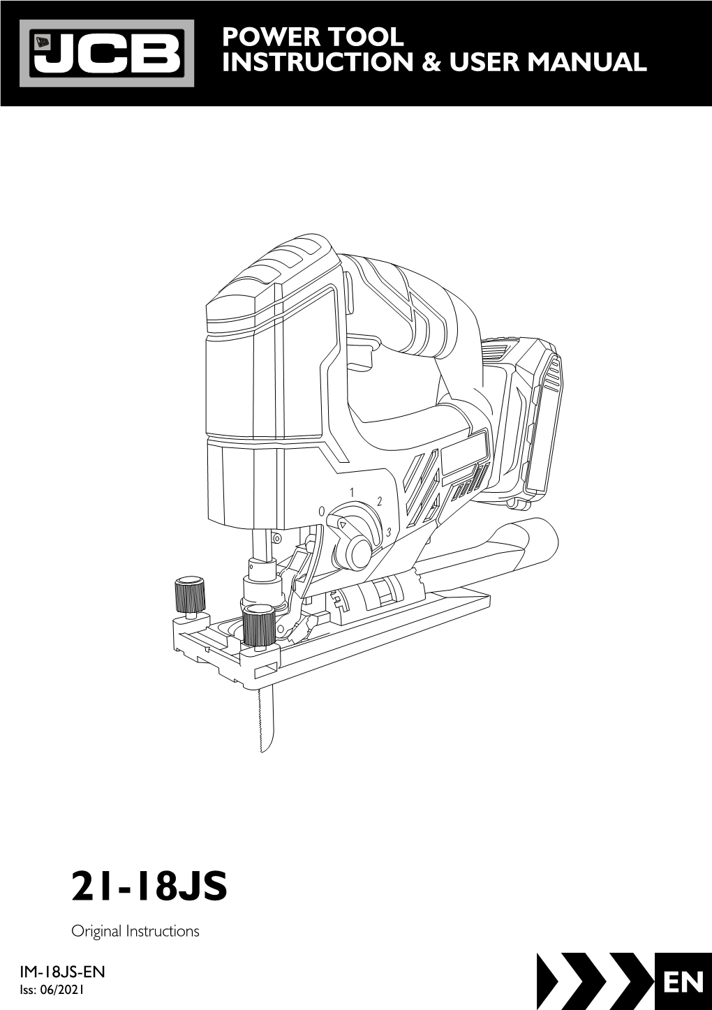 Power Tool Instruction & User Manual En 21-18Js