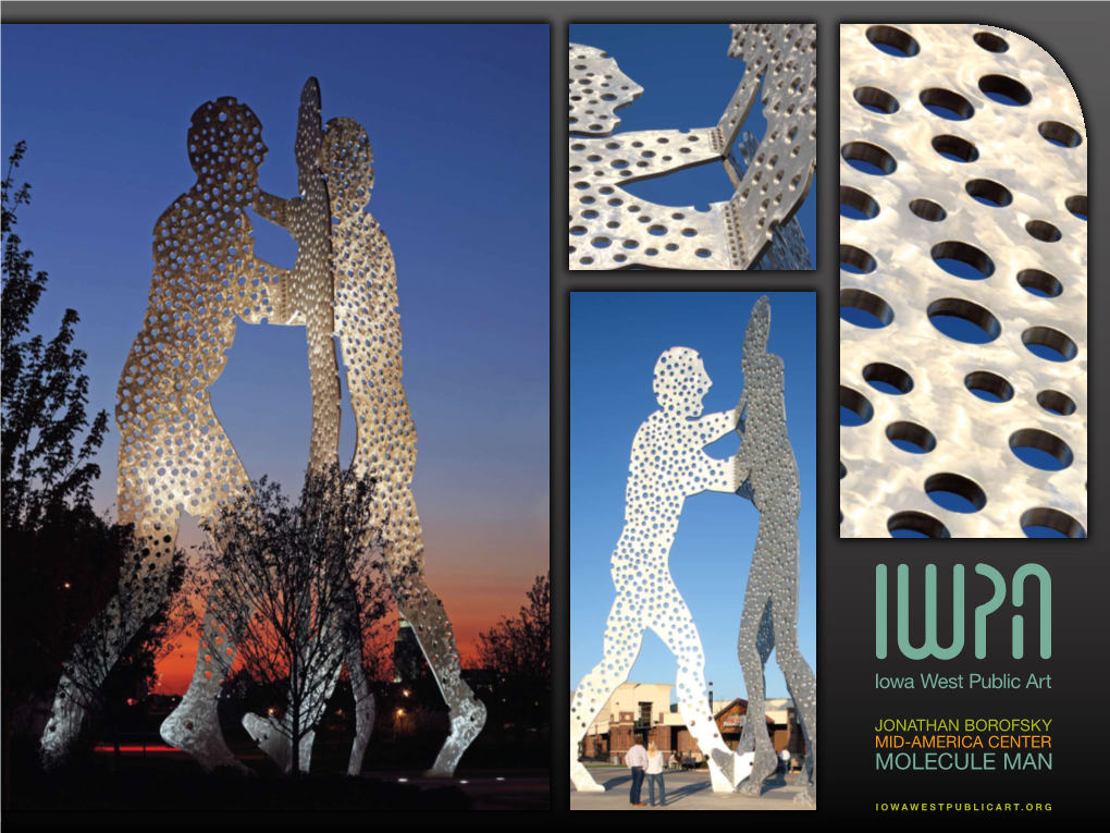 Jonathan Borofsky Mid-America Center Molecule Man