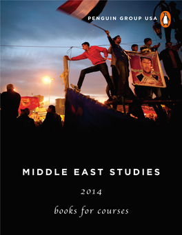 MIDDLE EAST STUDIES 2014 Books for Courses