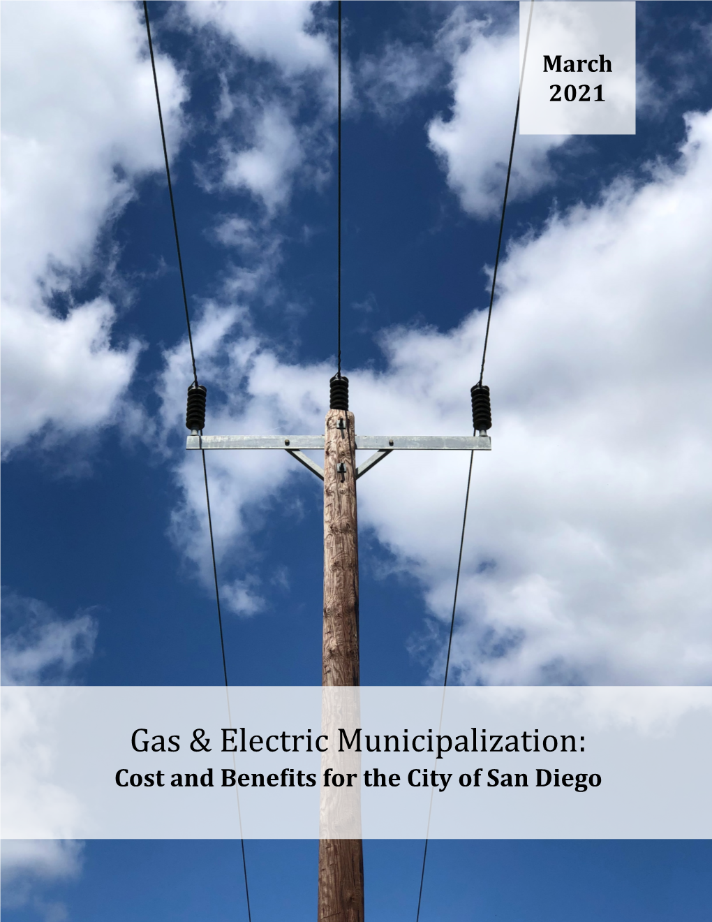 Gas & Electric Municipalization