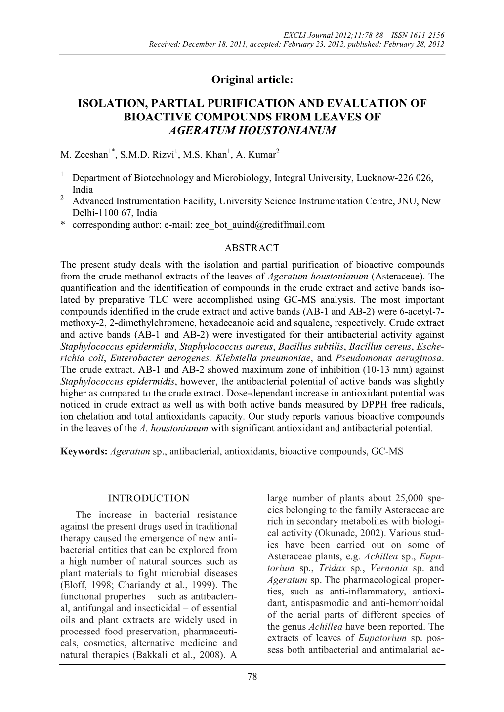 A Practical Overview Of Quantitative Structure-Activity Relationship ...