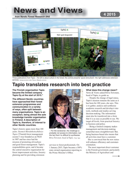 Tapio Translates Research Into Best Practice