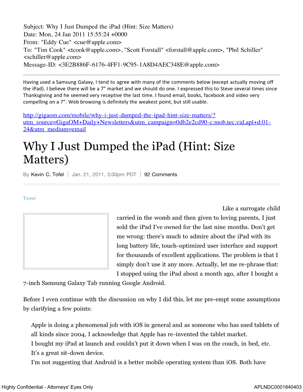 Why I Just Dumped the Ipad