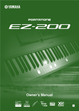EZ-200 Owner's Manual