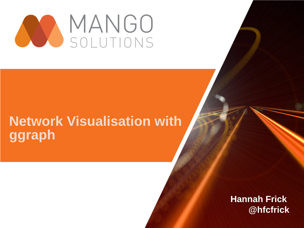 Network Visualisation with Ggraph