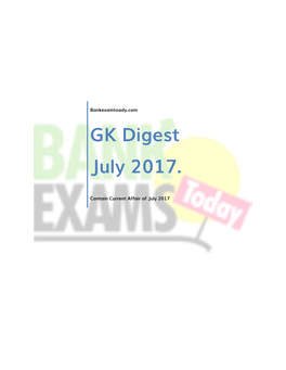 GK Digest July 2017