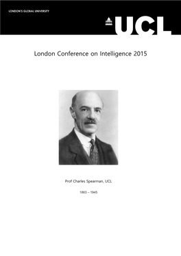 London Conference on Intelligence 2015