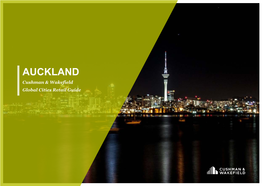 AUCKLAND Cushman & Wakefield Global Cities Retail Guide