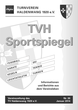 TVH Sportspiegel TVH Sportspiegel