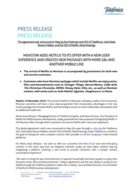 Press Release Press Release