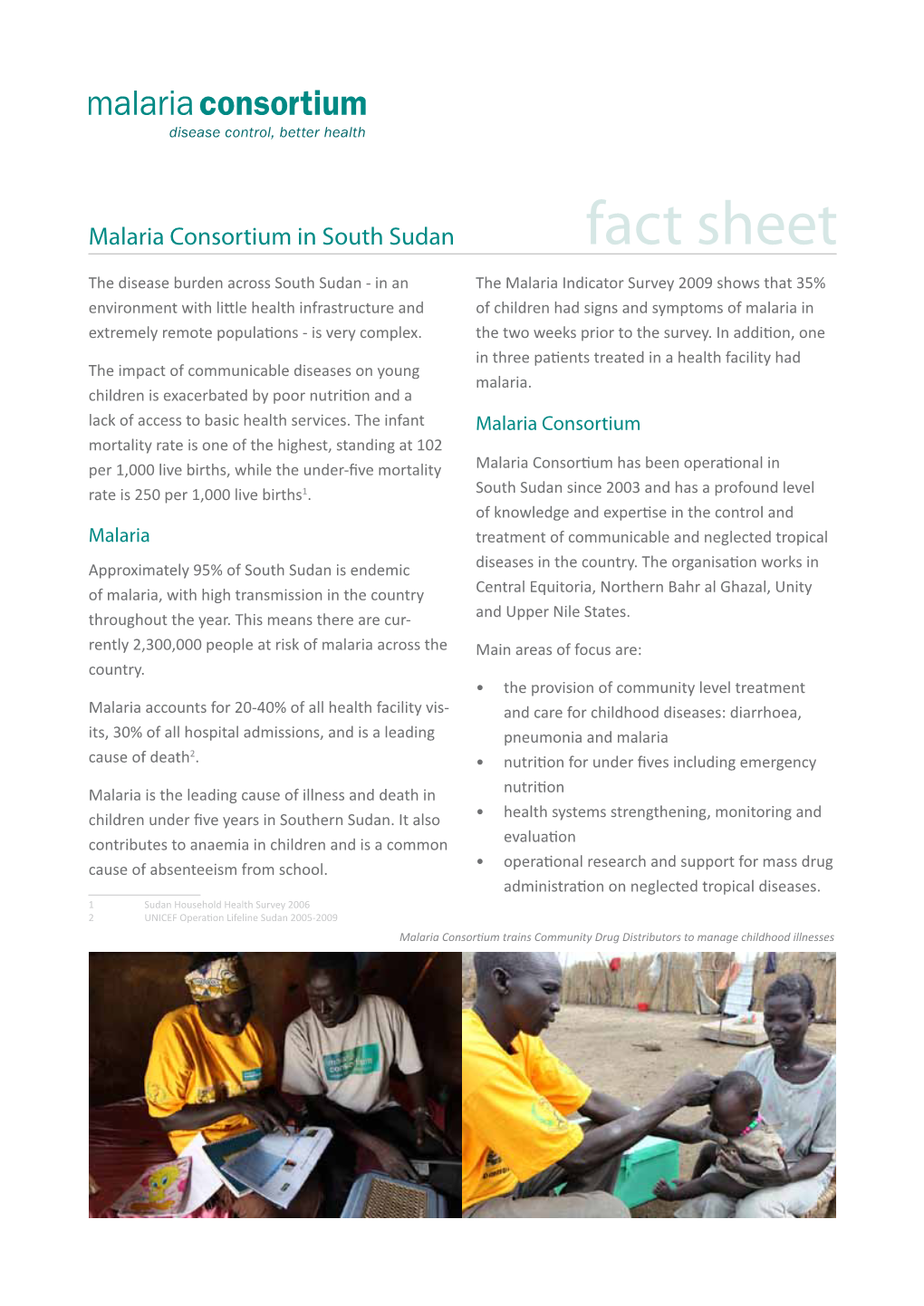 Malaria Consortium South Sudan Fact Sheet LR.Pdf