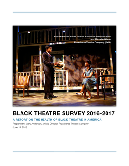 Black Theatre Survey 2016-2017