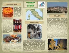 Anagni for Gastronomic