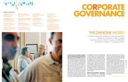Corporate Governance Refers to Ing, Strictly Speak- Also Forsocietyatlarge