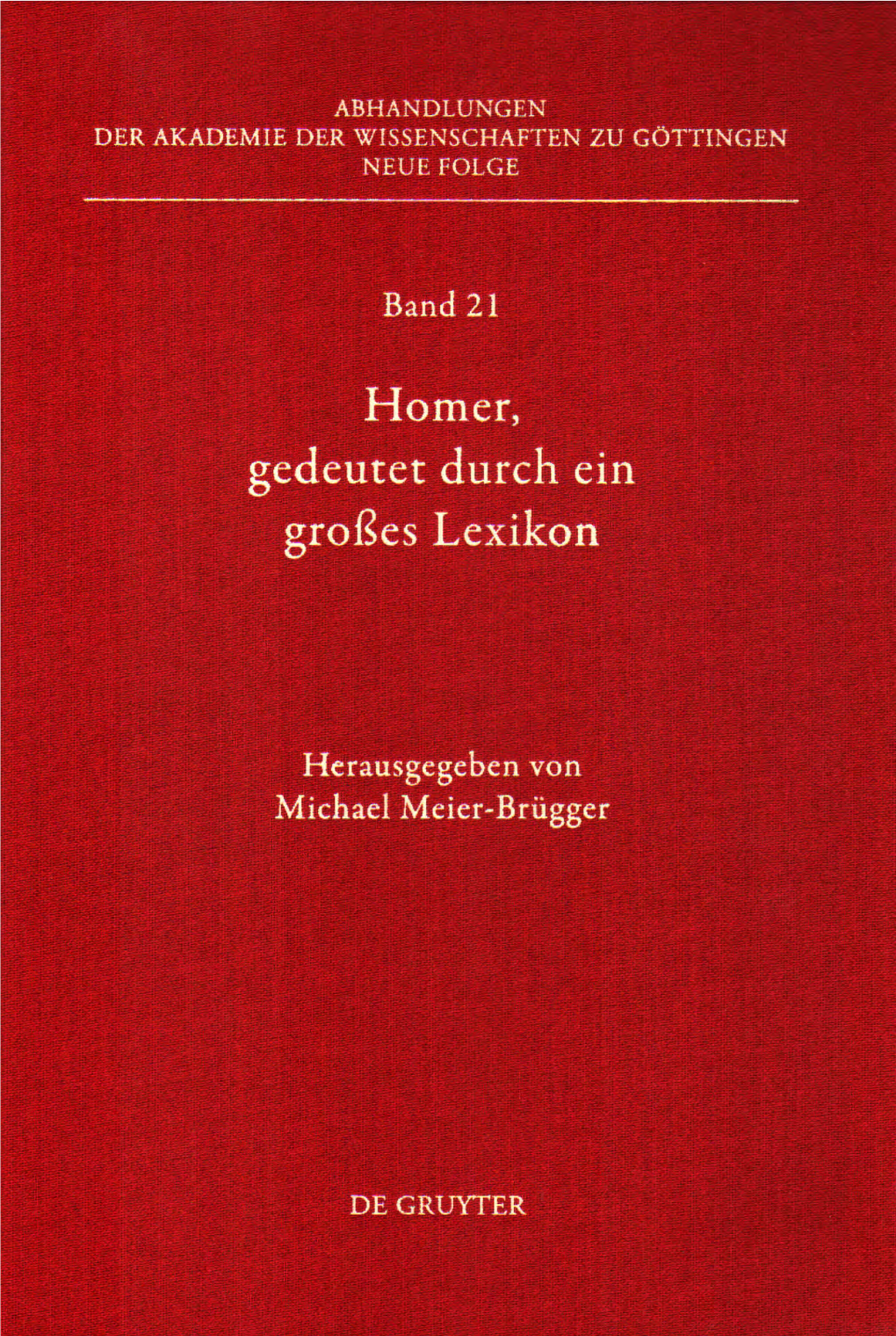 Homerischen Hymnen Als Musikalische Opfer: Poeti- Sche Und Rituelle Beziehungen Zu Den Göttern 15.00 – 15.30 Kaffeepause 15.30 – 16.30 G