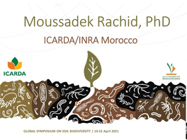 Moussadek Rachid, Phd ICARDA/INRA Morocco