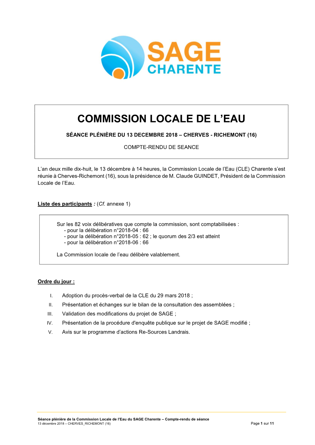 Commission Locale De L'eau