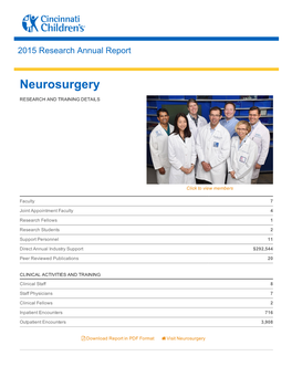 Neurosurgery