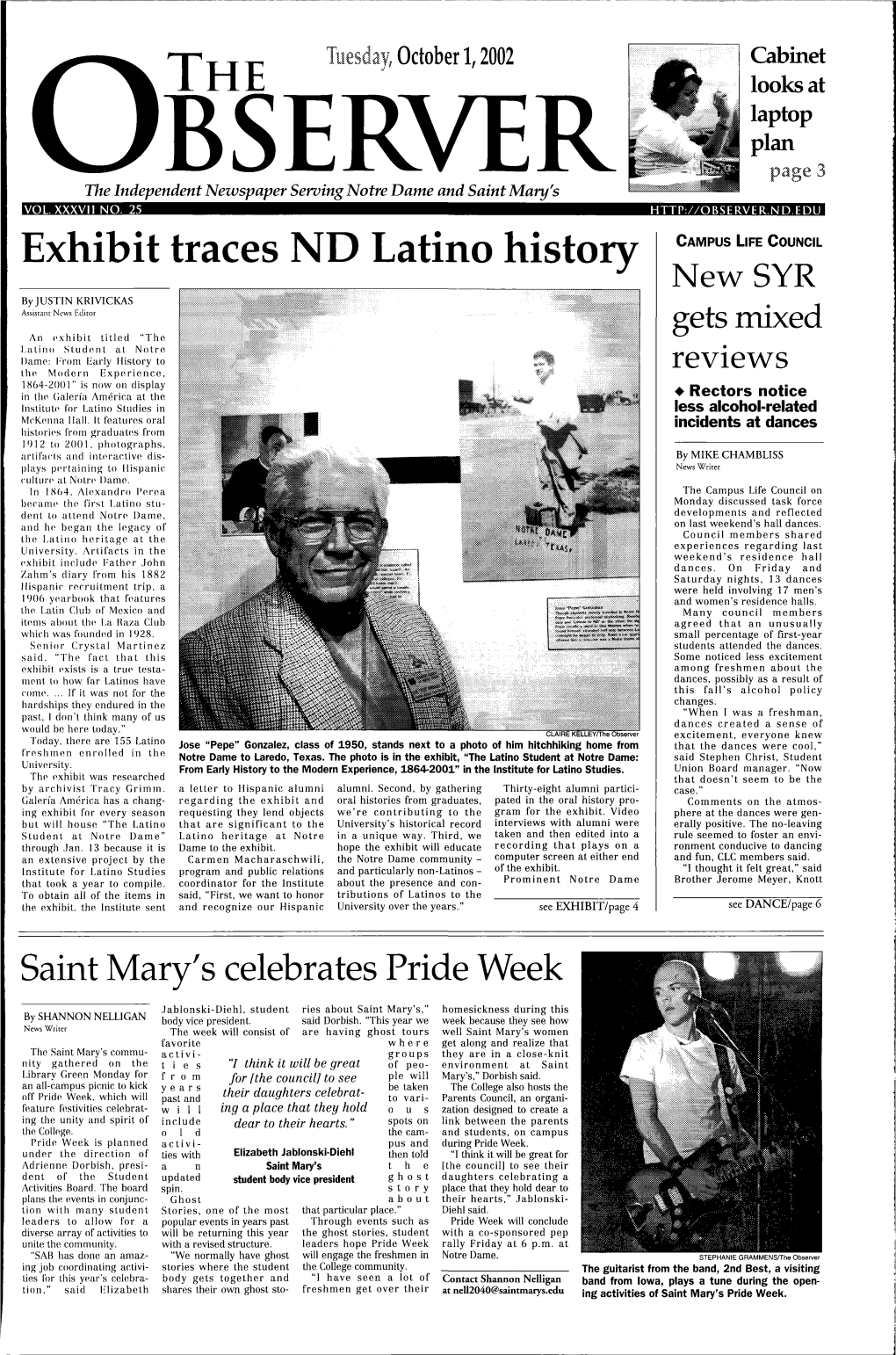 THE Exhibit Traces ND Latino History