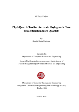 A Tool for Accurate Phylogenetic Tree Reconstruction from Quartets