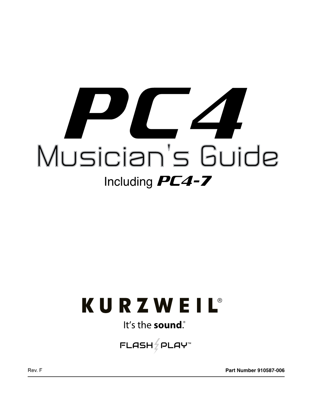 PC4 Musician's Guide