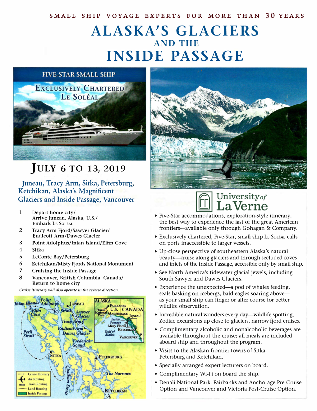 Alaska's Glaciers Inside Passage